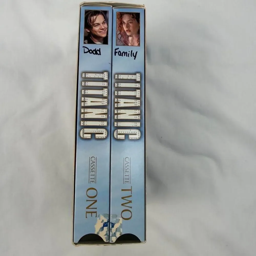 Titanic VHS 2 tape set Used